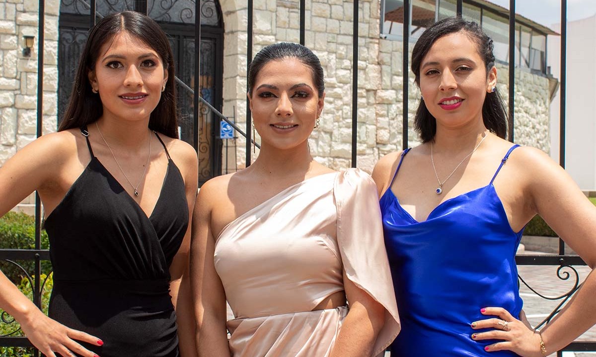 Ana Laura Cisneros, Jaqueline Cisneros y Viridiana Cisneros