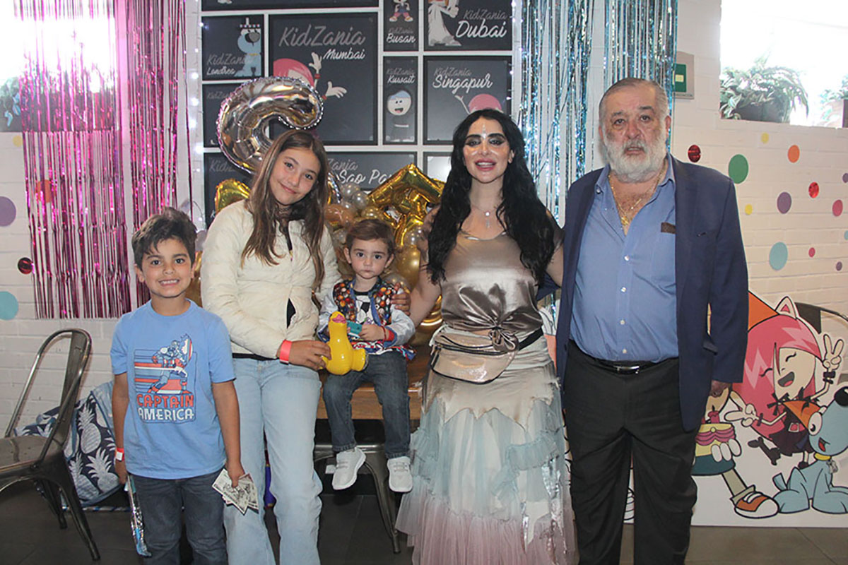 01 Bosco Salgado, María Martina Salgado, Aleph Leaño, Fernanda Leaño y Gonzalo Leaño.