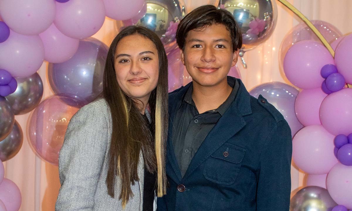 Hanna Beltrán y Elian Valdez