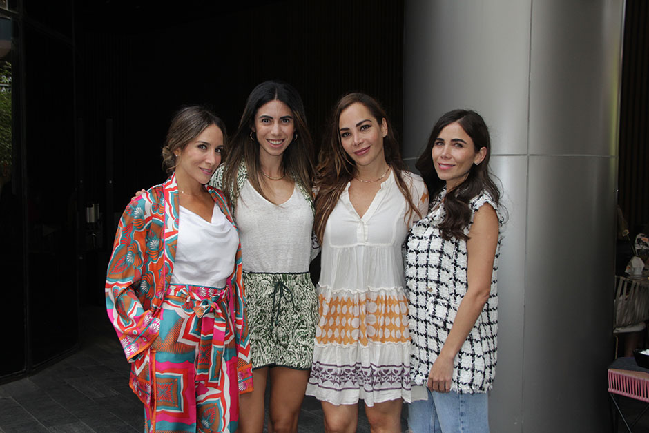 Claudia Bribiesca, Sandra Gutiérrez, Isabel Félix y Raisa Gutiérrez
