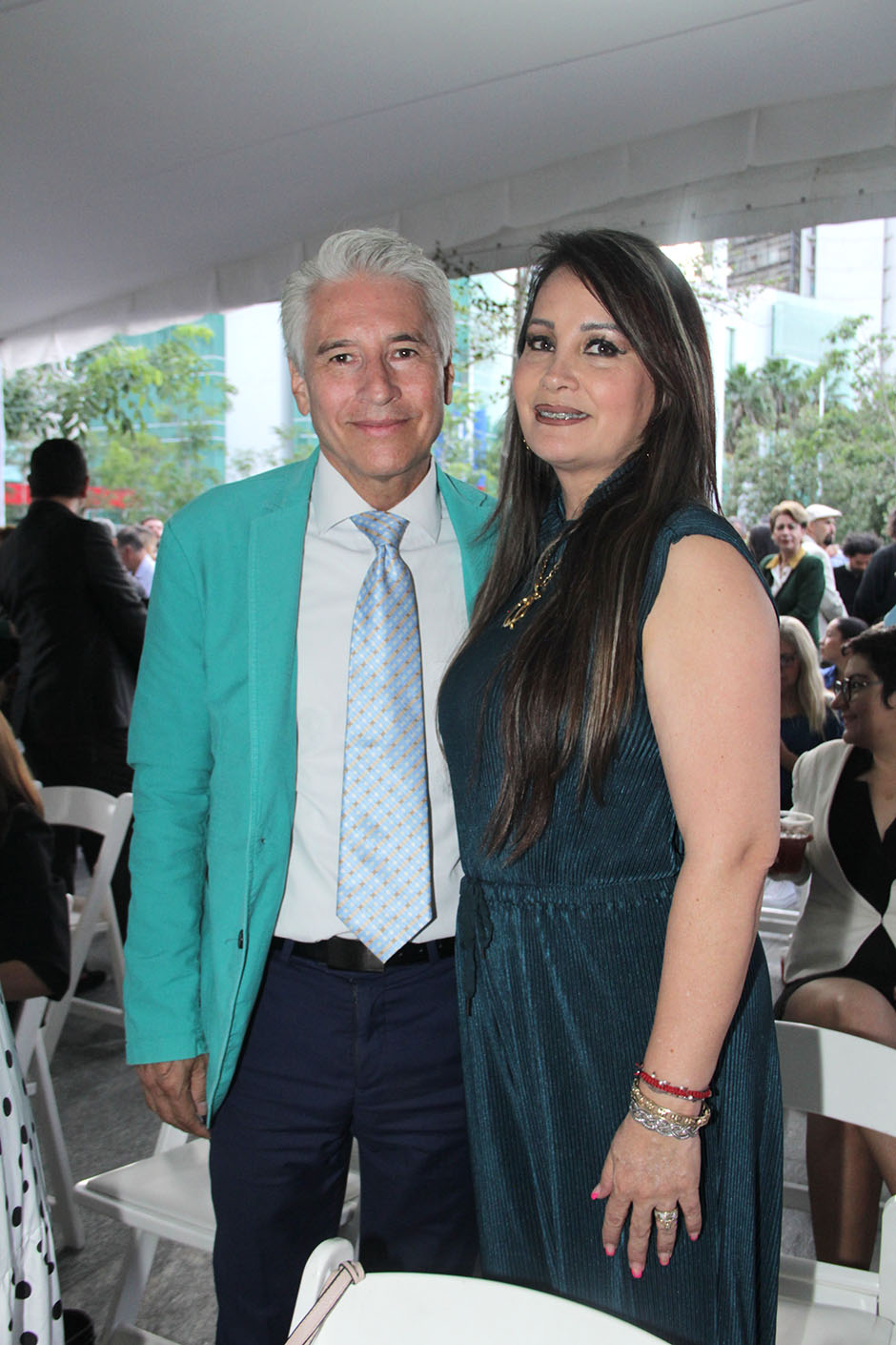 Iván Torres y Nayedka Vega.