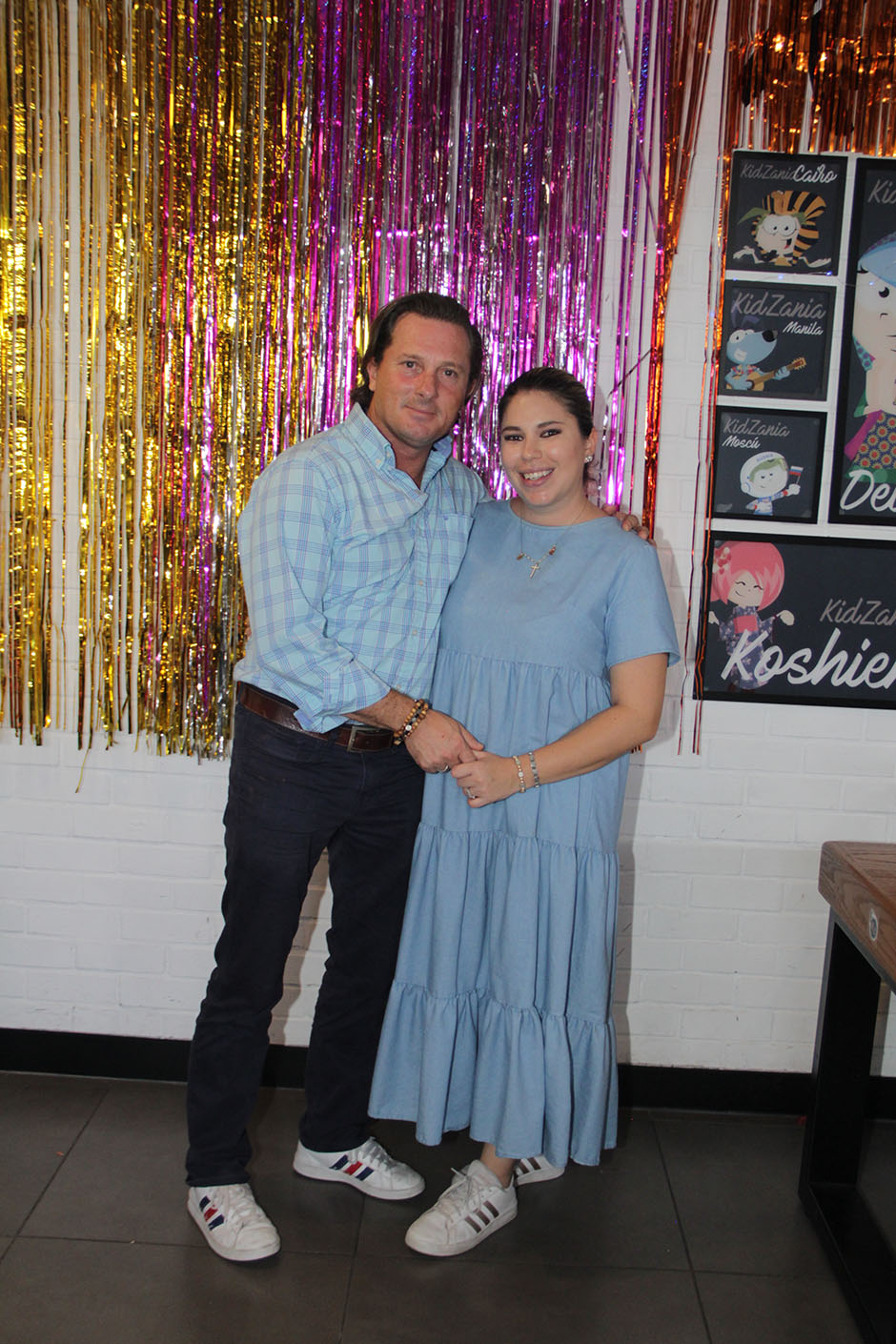 Pablo Taboada y Karen Ahued