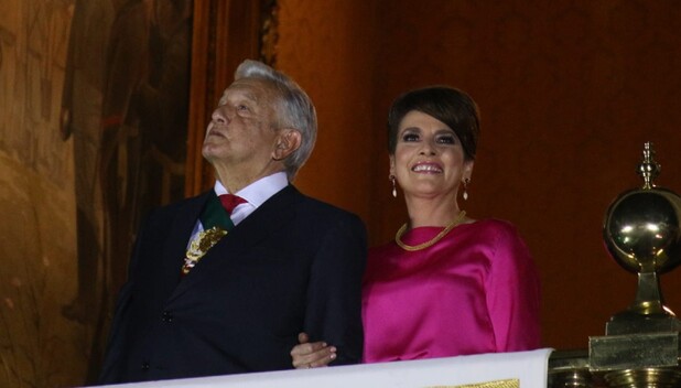 Beatriz Gutiérrez Müller y su look para el Grito que impactó en redes (Foto: Instagram)