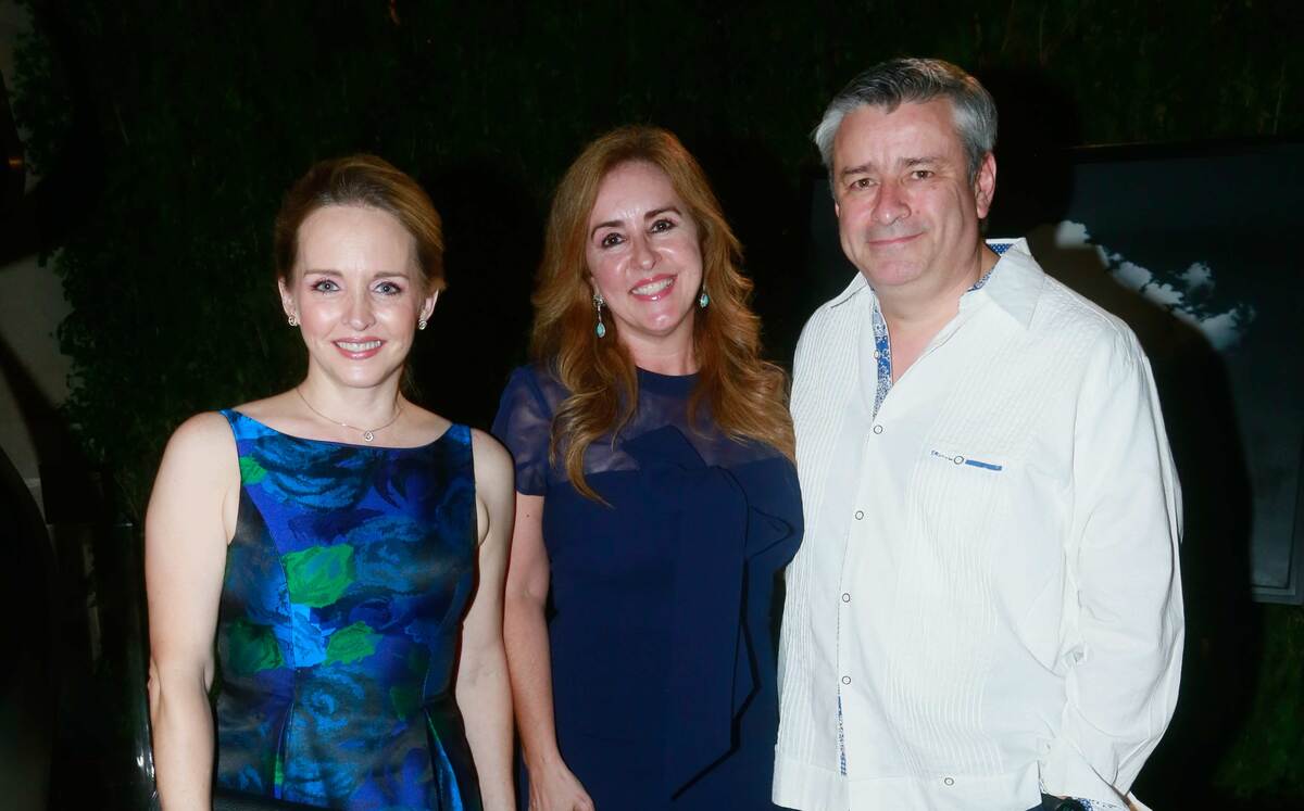 Cecilia Navarro de Marcos, Esther Wiliamson de Cedillo y Polo Cedillo