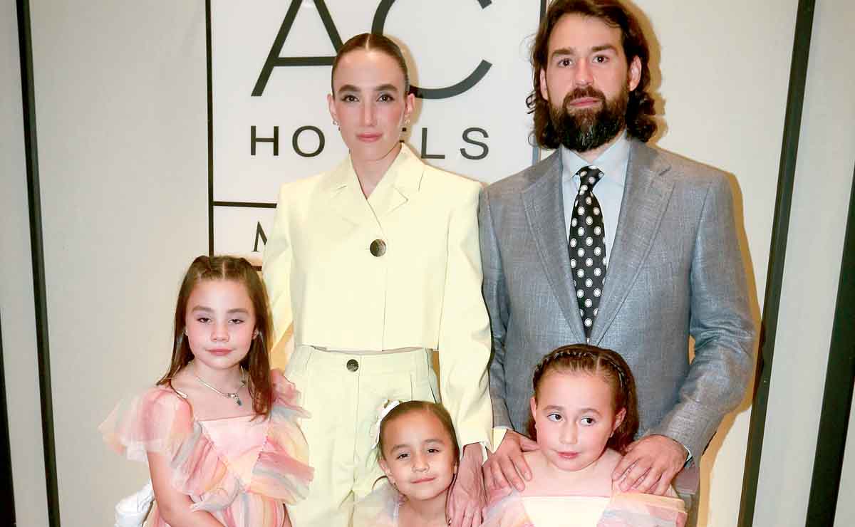 Michelle Romo de Garza, Benjamín Garza Mercado, Micaela Garza, Máxima Garza y Carlota Garza / Fotos: Omar Valdez