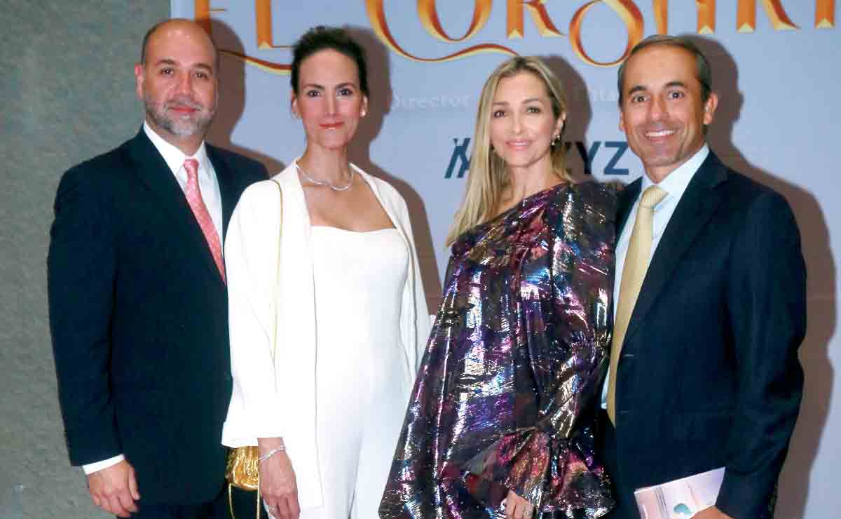 Raúl Guerra, Irma Ramos de Guerra, Verónica Rodríguez de Clariond y Federico Clariond / Fotos: Omar Valdez