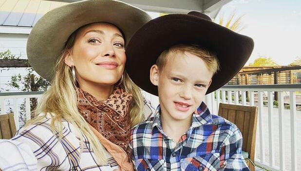 Hilary Duff y la razón por la que su hijo de 9 años presenció su parto (Foto: Instagram)
