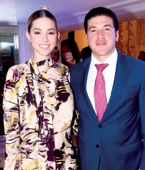 Mariana Rodríguez y Samuel García  / Fotos: Omar Valdez