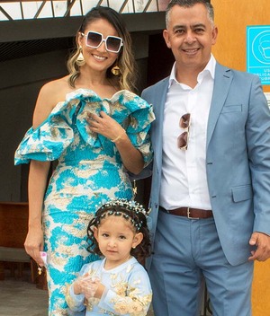 Sanddy Fuentes, Gabriel Perales e Isabella Perales (Fotos: Arturo Valdez)