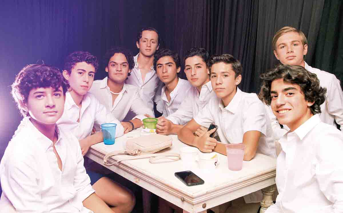 Mateo Schekaiban, Jorge Rivera, Bernardo Pérez, Julian Meza, Karim Chimely, Aldo Berzunza, Diego Eichelmann, Gonzalo Ramos y Pablo Elizondo / Fotos: J