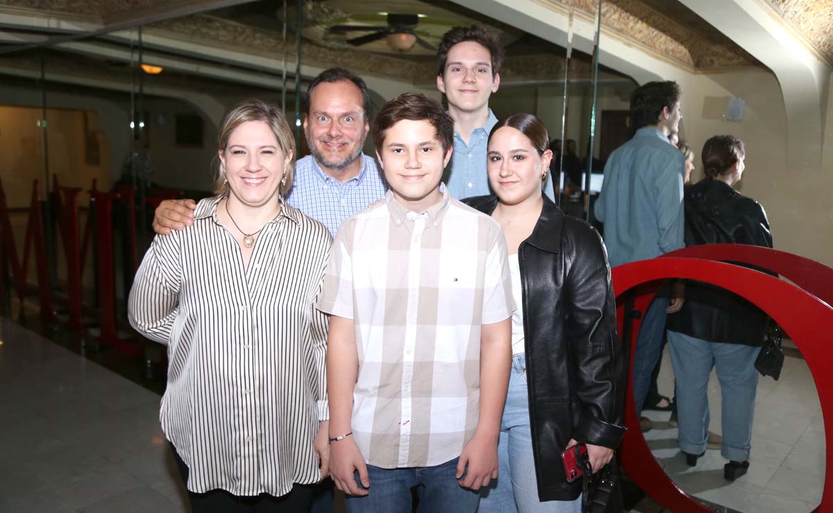 Ana Isabel, Rodolfo, Diego, Rodrigo y Ana