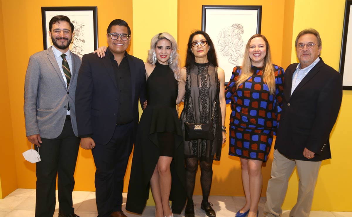 Antonio, Caleb, Esmeralda, Avelina, Elisa y Ramón
