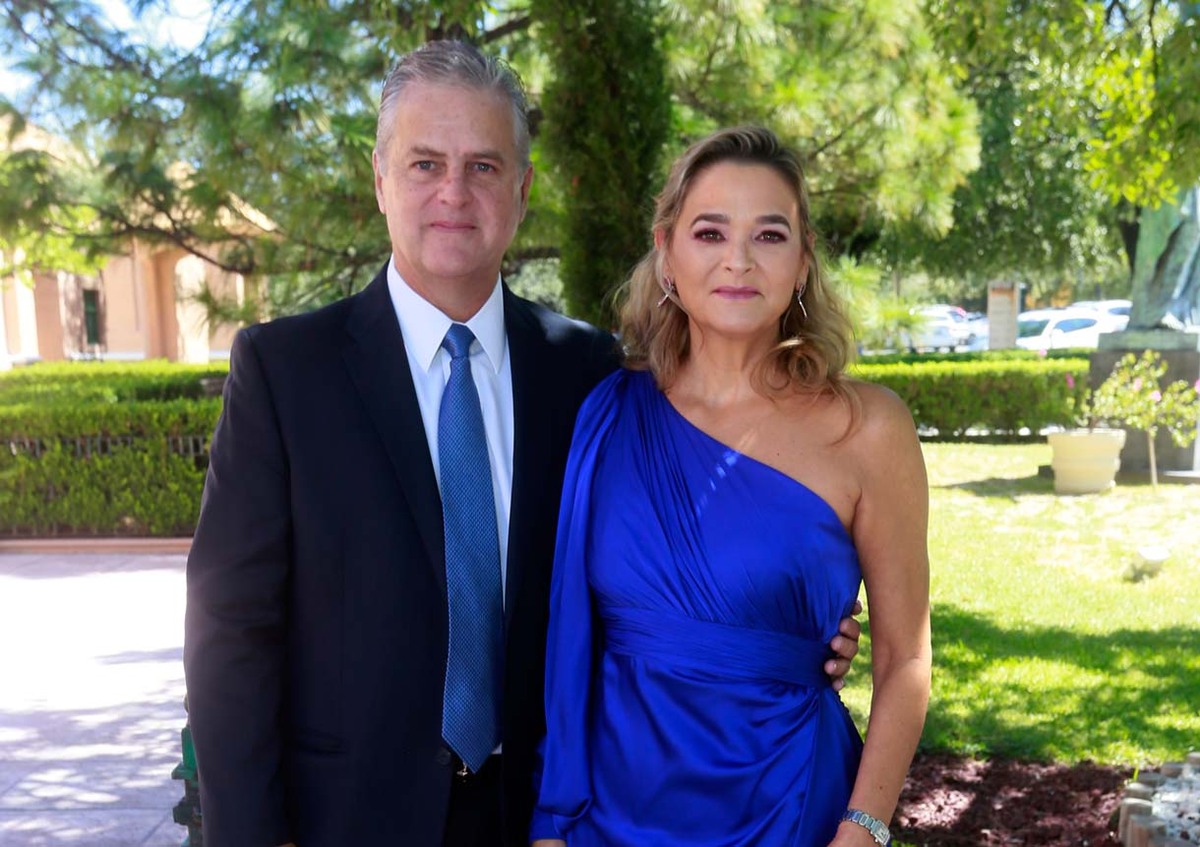 Gonzalo Escamez y  Erika Polin