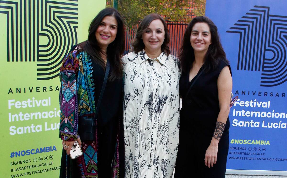 Lorenia Canavati, Verónica González Casas y Paola Santos Coy. Fotos: Antonio Mireles
