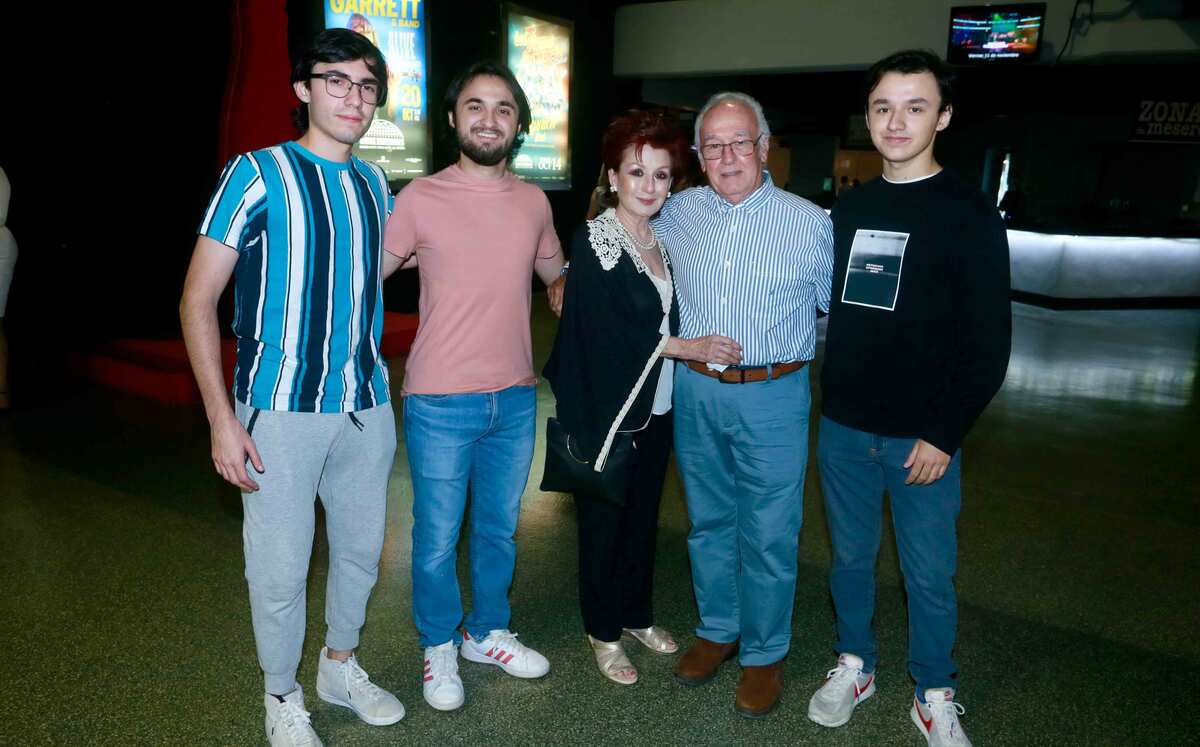 Marcelo Montemayor, Nicolás Montemayor, Laura de Cavazos, Humberto Cavazos y Patricio Montemayor