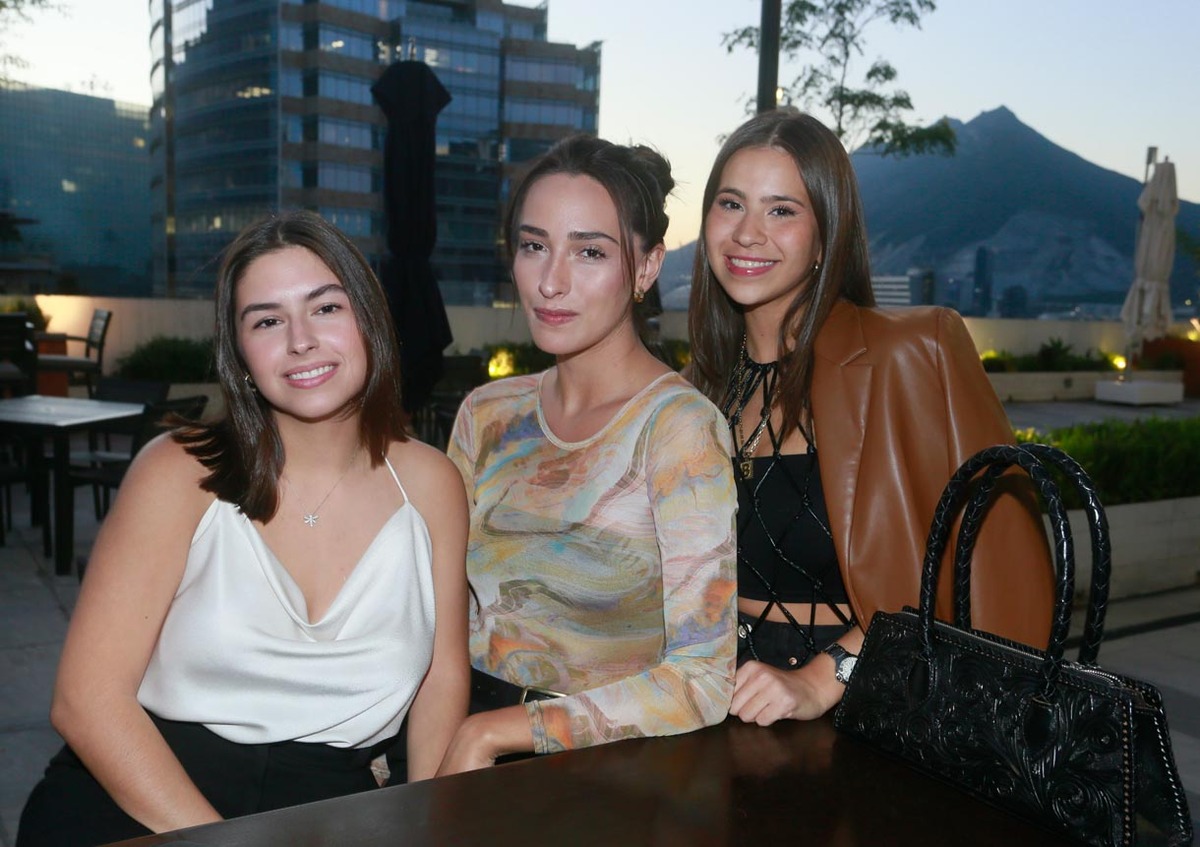 Mariana Guerra, Daniela Camarillo y Bárbara Charur