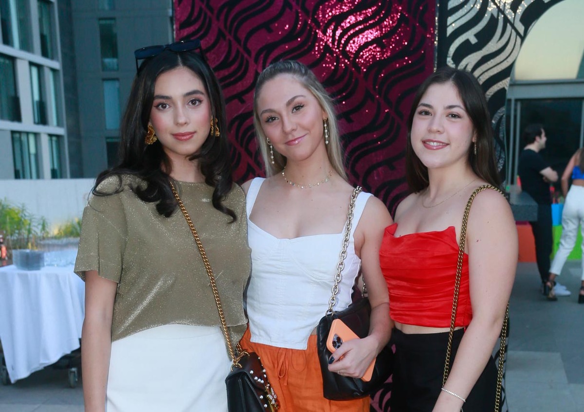 Marina Garza, Andrea Criollos y Miranda Arechavaleta