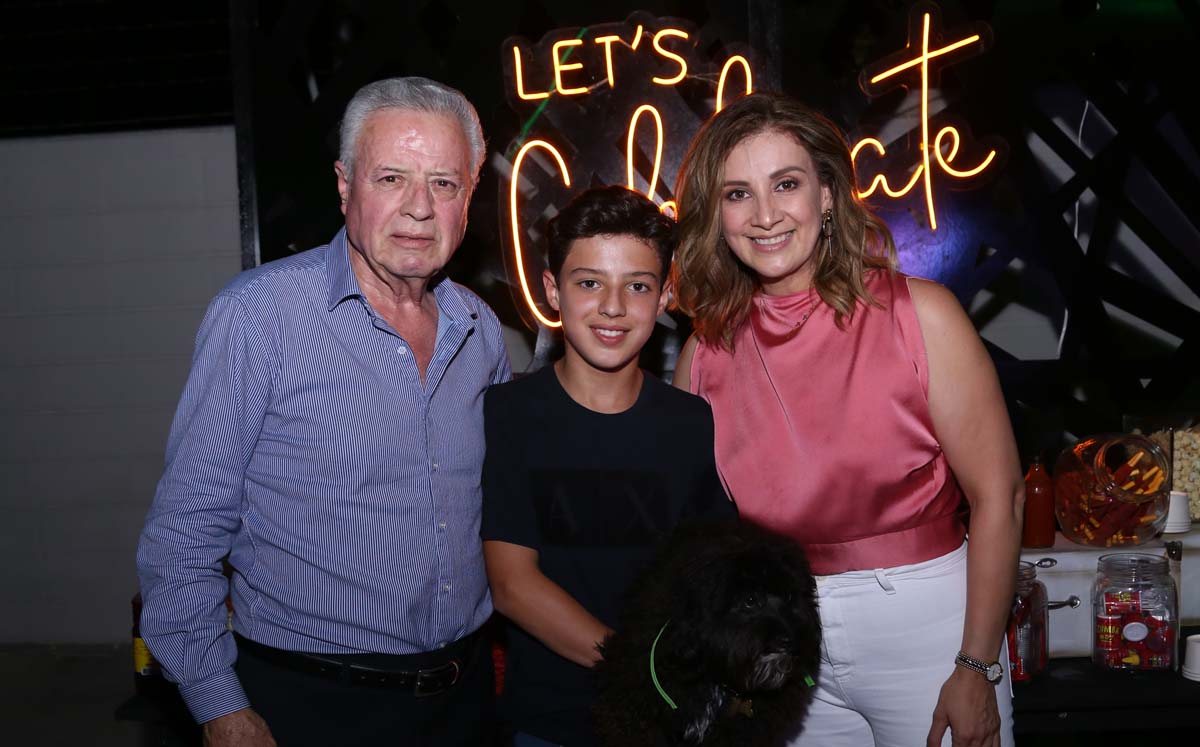 Jorge, Rafael y Astrid