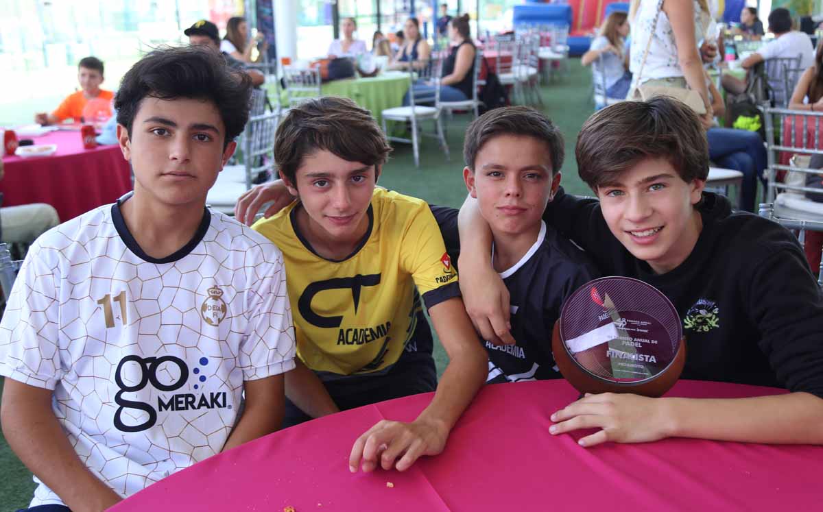 Julio, José, Fernando y Daniel