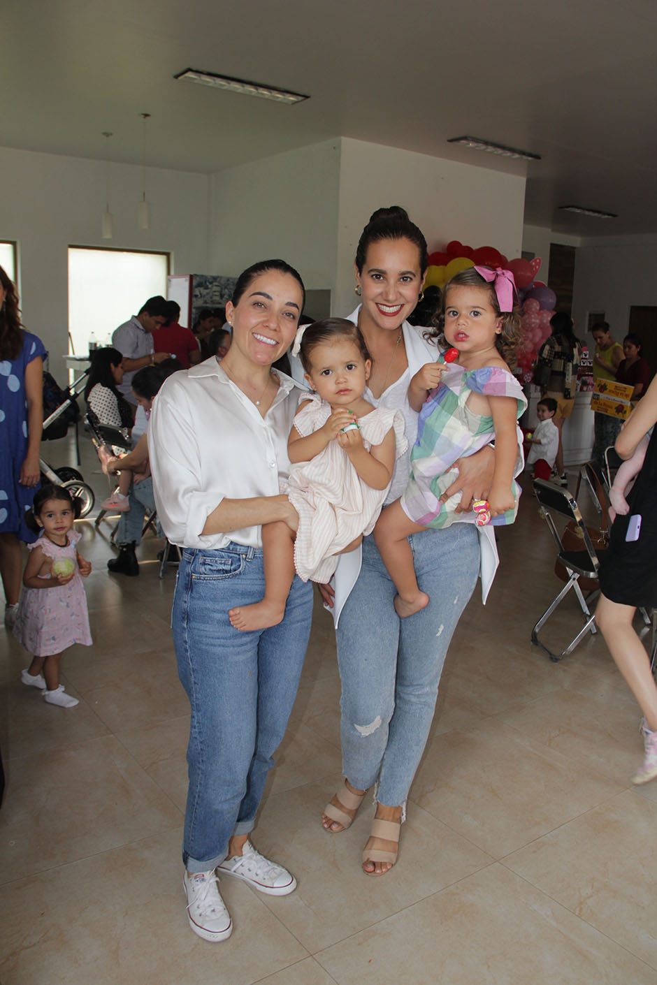 Alma Osnaya, Martina Rodríguez, Fernanda Uriarte y Ana Fernanda Pereyra