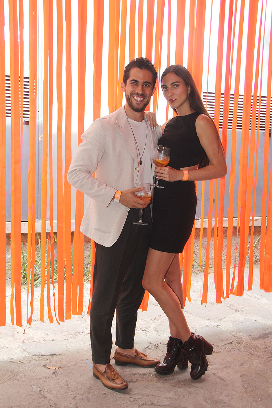 Arturo Castellanos y Viviana Domitt
