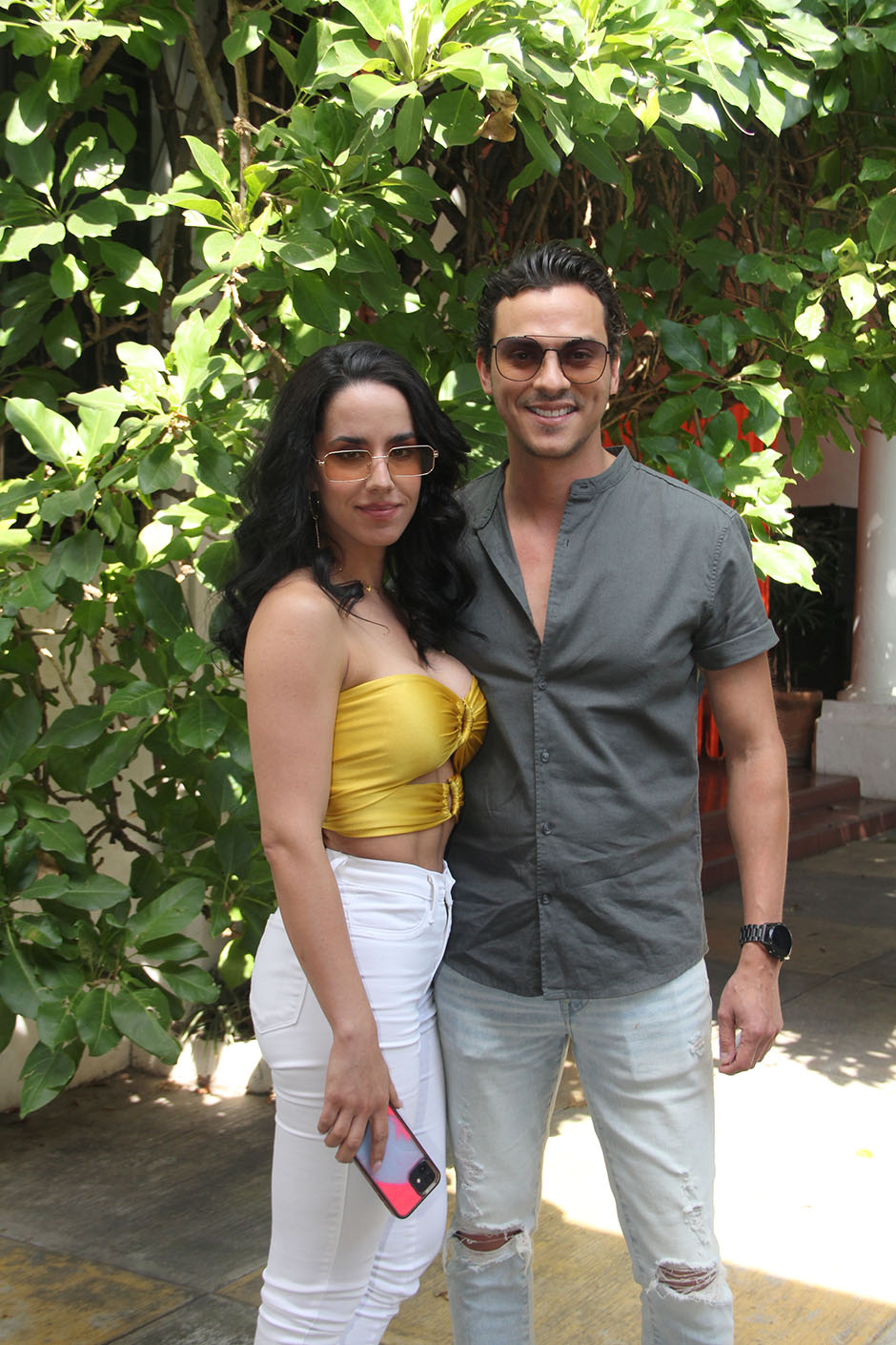 Bárbara Nájar y Charlie Ayala