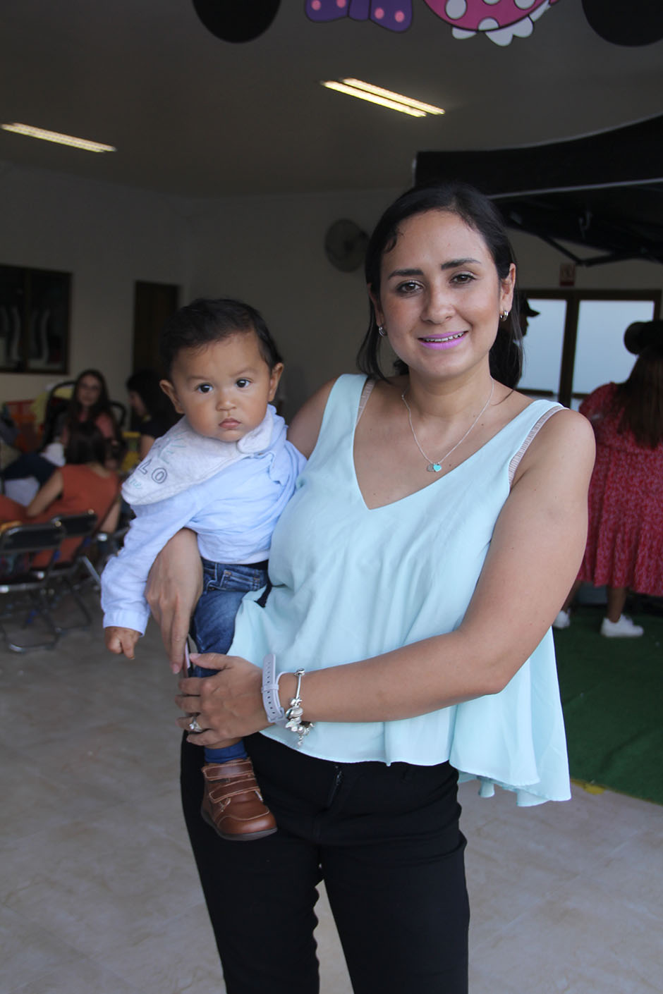 Diego Ángel Ibarra y Michelle Téllez.