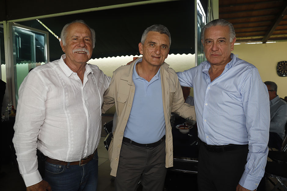Gustavo Villarreal, Juan José Leaño y José Luis Arreguín