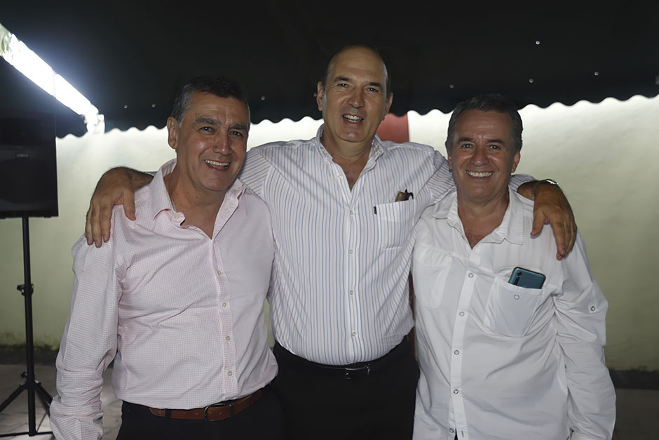 Homero Ramos, Eduardo Ibáñez y Eduardo González Guerra