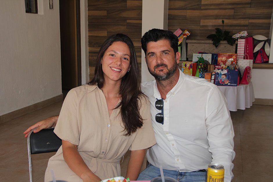 Mariana Méndez y Benjamín Garcia.