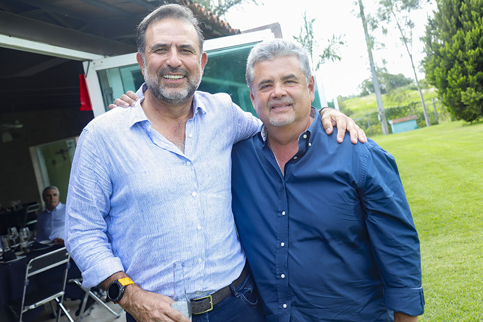 Nacho Luna y Rafael Saín