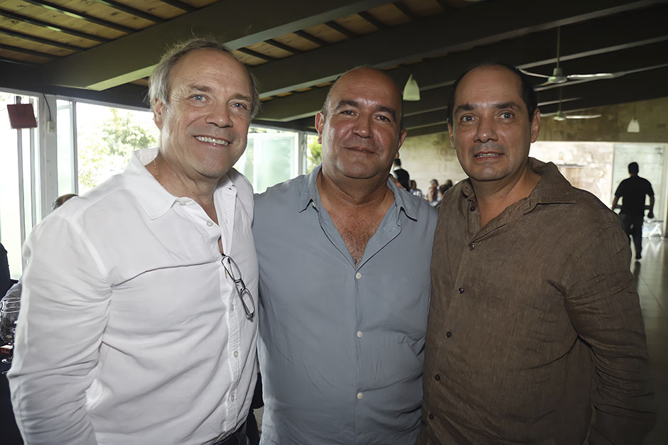Ricardo González Guerra, Eduardo Robles y Juan Carlos Medina