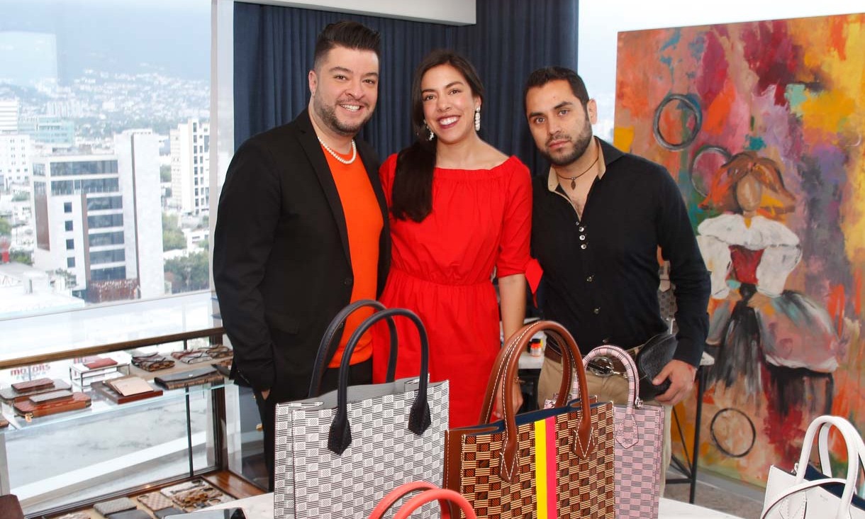 Luis Pérez, Brenda González y Emmanuel Vázquez