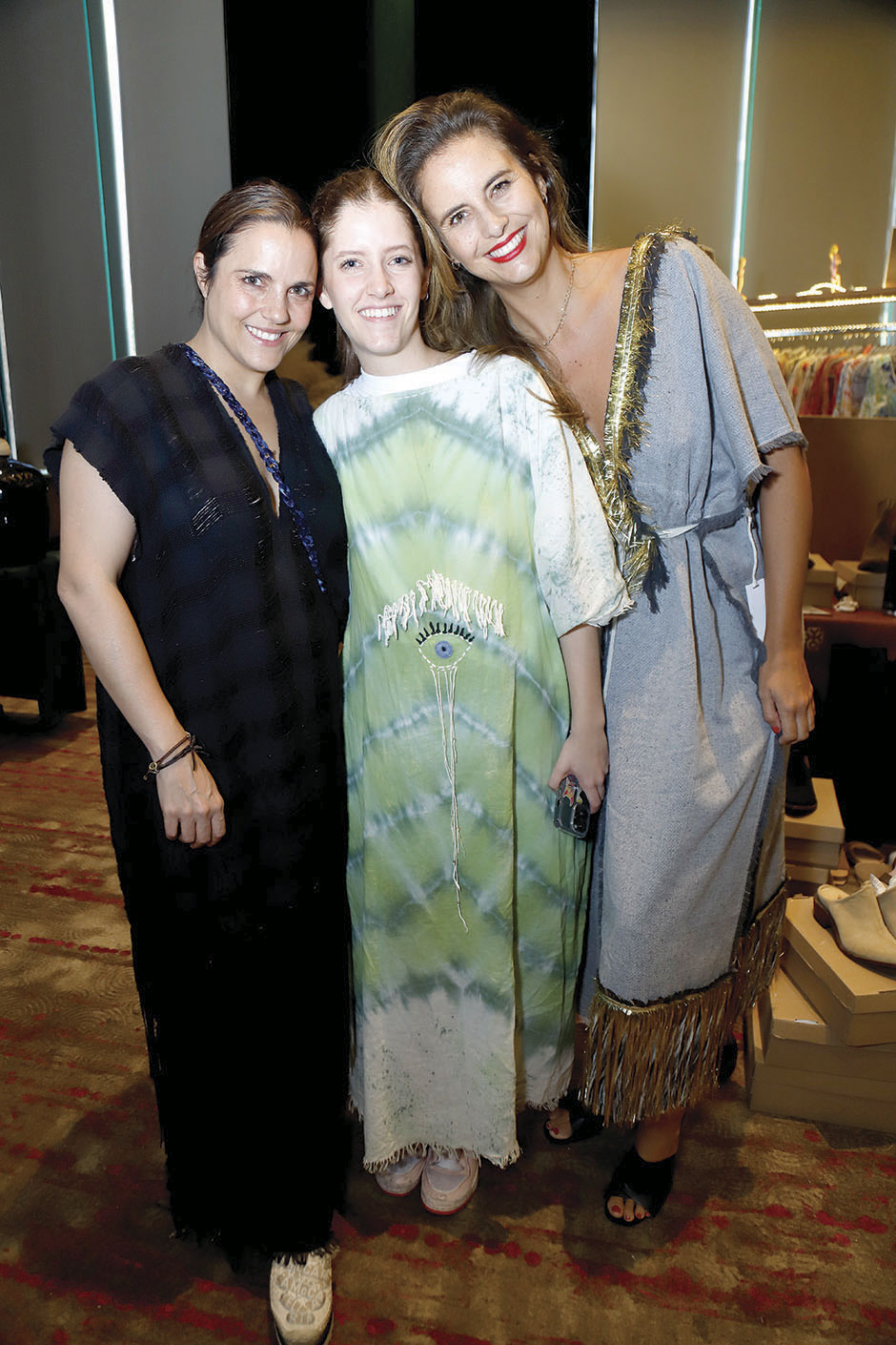 Alejandra Raw, Inés Trujillo y Gaby Vázquez