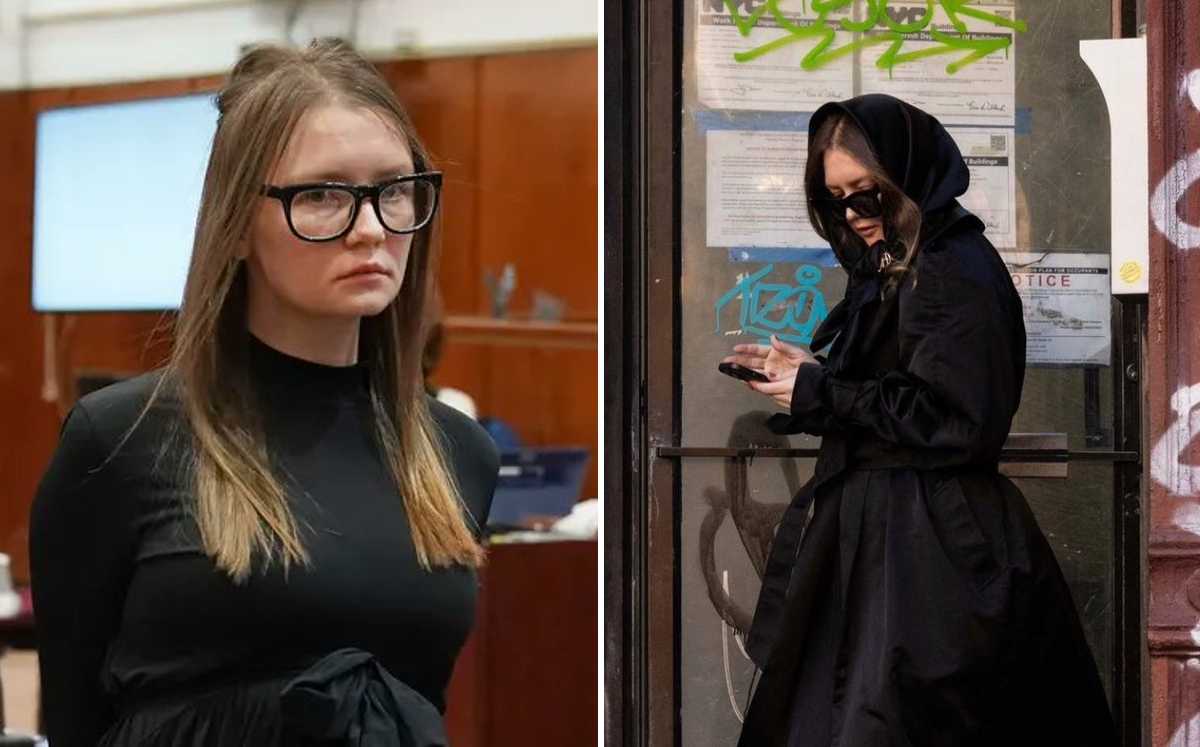 Anna Delvey sale de prisión y ya pasea en Nueva York.