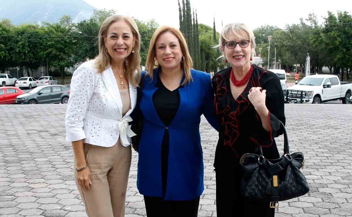 Carmen Arredondo de Garza, Caty Pérez Bulenes de Mastreta y Teresa Sáenz de Blancq-Cazaux / Fotos: Antonio Mireles