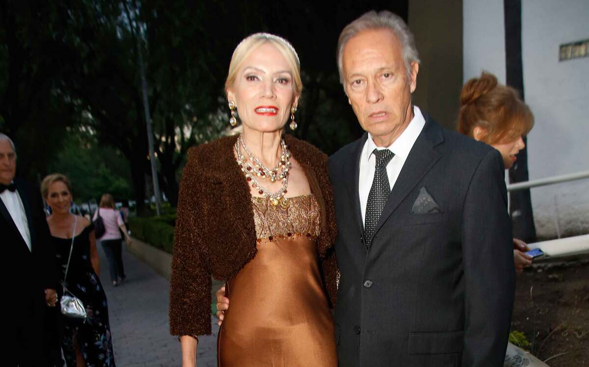 Celina Calderón de Páez y Alberto Páez