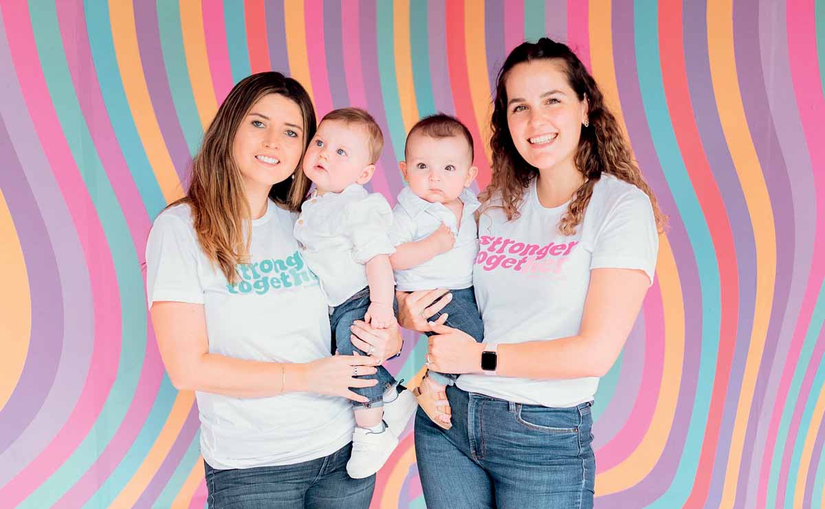 Gabriela García de Guerra junto a su familia Angie Santillán, Eduardo Quintanilla, Juan Pablo Villarreal y Valeria Bremer / Fotos: VGS Photos