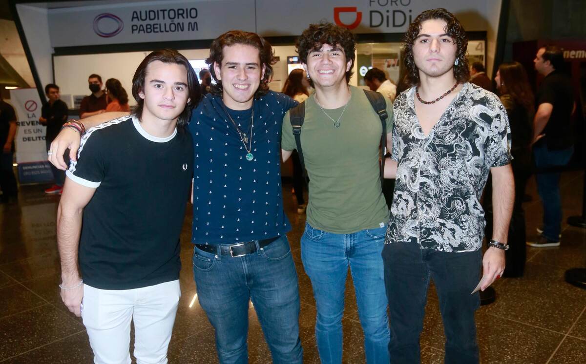 GenAro Schiaffino, Sergio Treviño, Álvaro Escalante y Carlos José Cárdenas