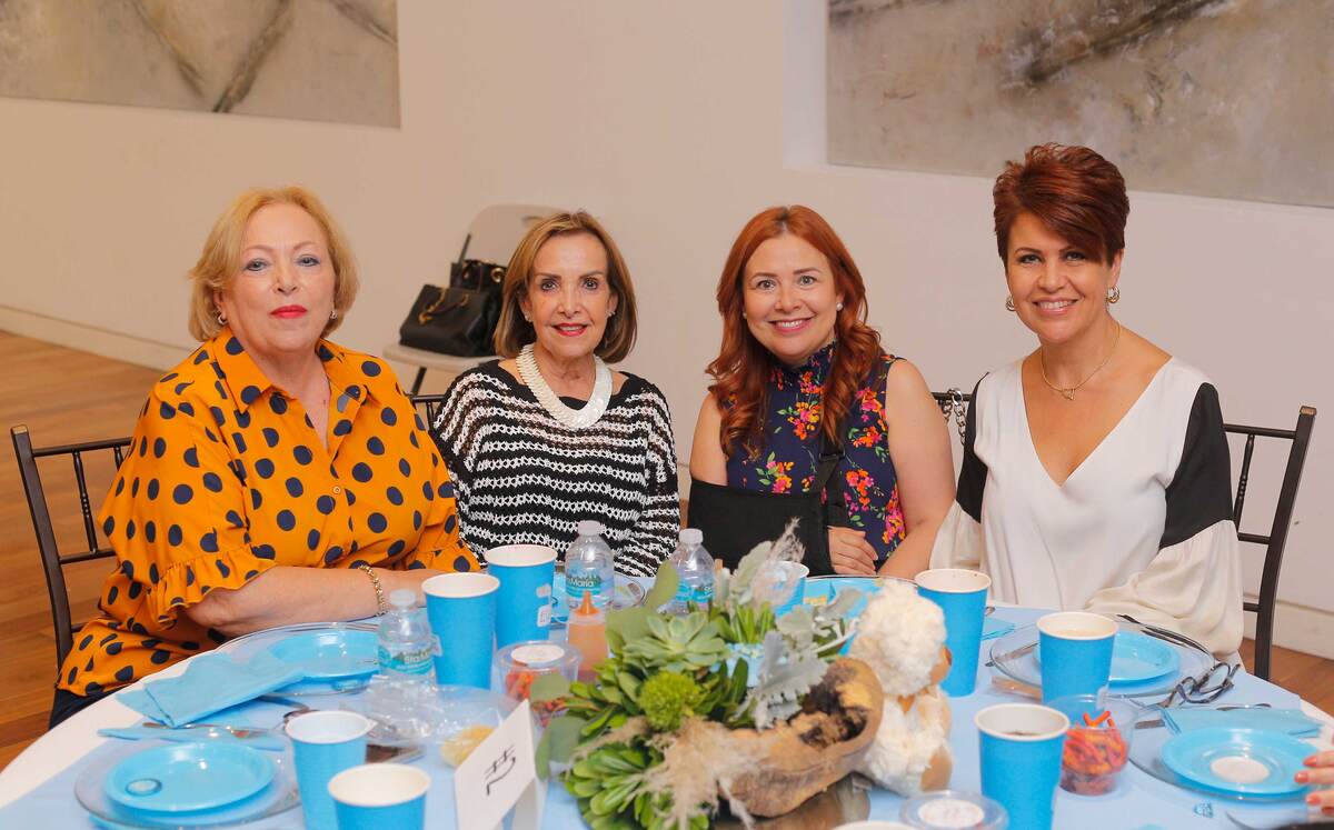 Lourdes Guevara, María Elva Guevara, Maru Bárcena de Guevara y Francia-Saracho