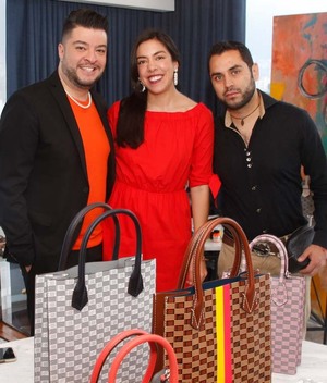 Luis Pérez, Brenda González y Emmanuel Vázquez