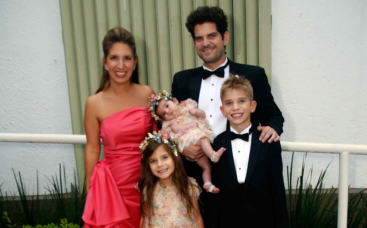 Nelly Cantú de Marco, Andrés Marcos, Nelly Marcos, Andrés Marcos y Paula Marcos