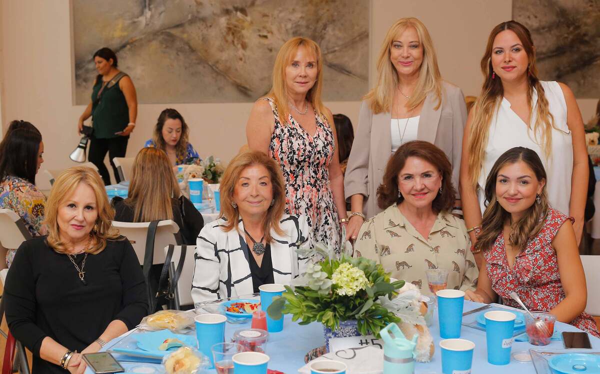 Patricia González, Ana de Gámez, Ana Georgina Sada, Marcela Ayala, Rosario Cantú, Francis Gutiérrez y Carolina Hernández