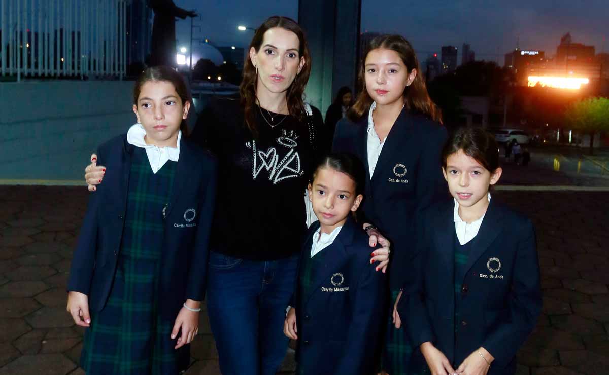 Roby Carrillo, Roberta Manautou, Sofi Carrillo, Sofi González y Regina González / Fotos : Omar Valdez