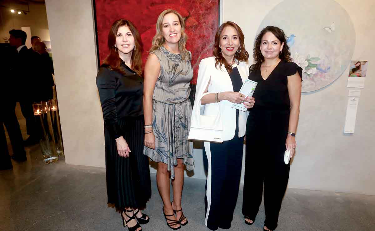 Susana Santos de González, Patricia Rodríguez de Arce, Verónica Lozano de Elizondo y Cristina Gómez / Fotos: Daniel Saldívar y Omar Valdez