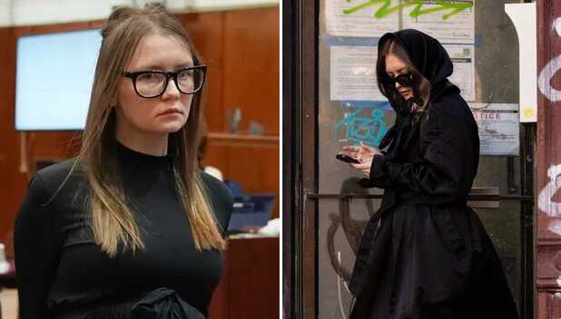 Anna Delvey sale de prisión y ya pasea en Nueva York.