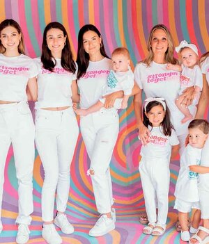 Gabriela García de Guerra junto a su familia / Fotos: VGS Photos