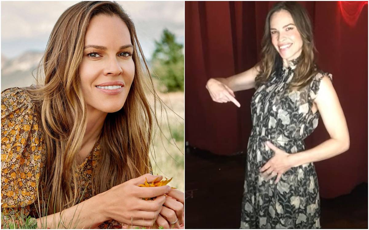 Hilary Swank recibe crueles críticas tras anunciar embarazo a los 48 años (Foto. Instagram)