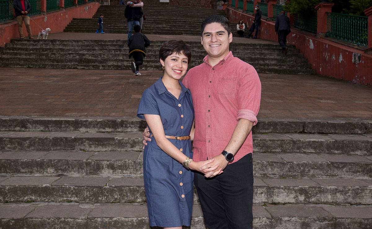 Carolina Saenz y Jean Trejo