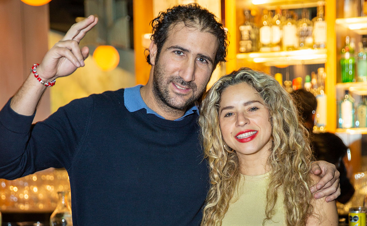 Isaac Mugrabi y Carlota Herrera